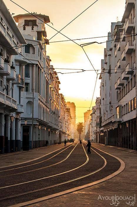 Blog Красивый белый город Касабланка